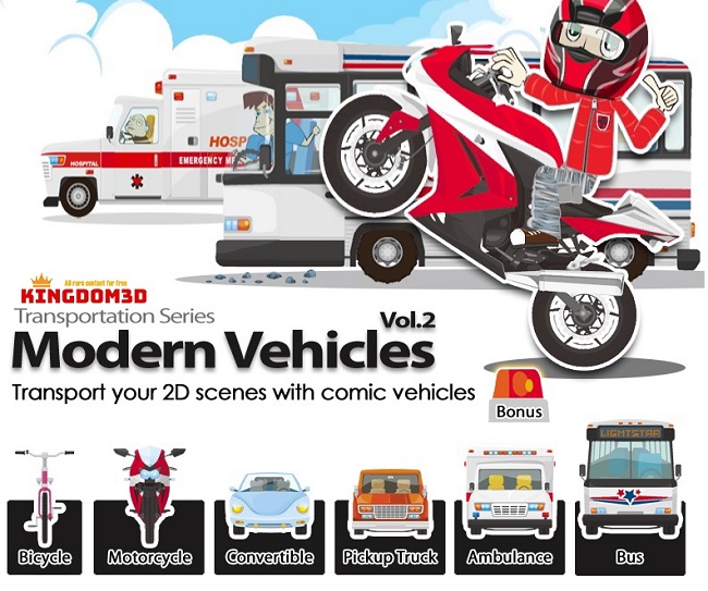 Transportation Series- Modern Vehicles Vol.2