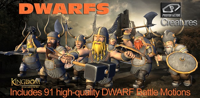 DWARFS Medieval Fantasy Characters