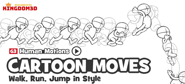 G3 Human Motions-Cartoon Moves