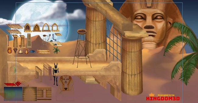 Egyptian Civilization Scene