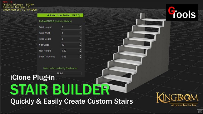 Stair Builder Plug-in