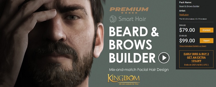   Beard & Brows Builder