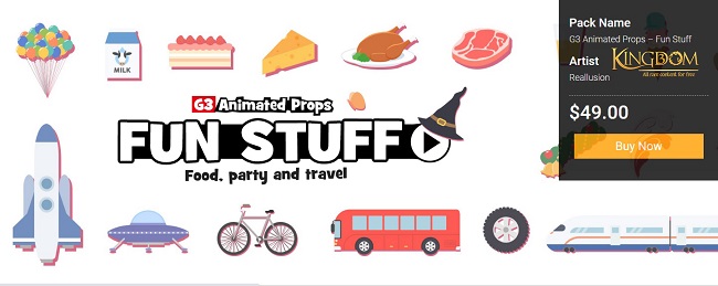 G3 Animated Props – Fun Stuff