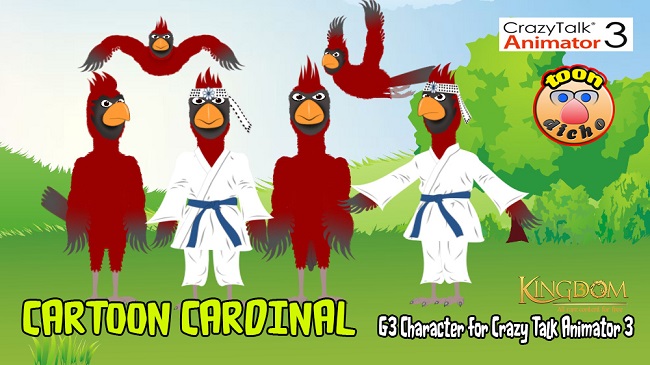 Cartoon Cardinal