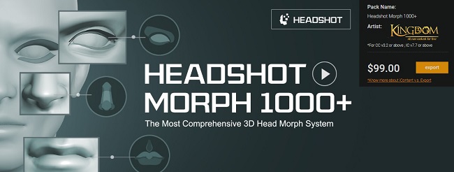 Headshot Morph 1000+