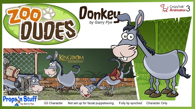 Zoo Dudes - Donkey