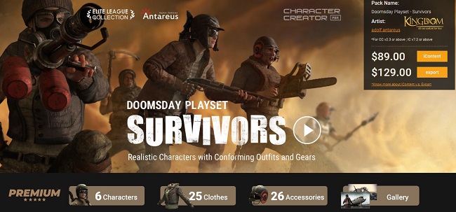 Doomsday Playset - Survivors