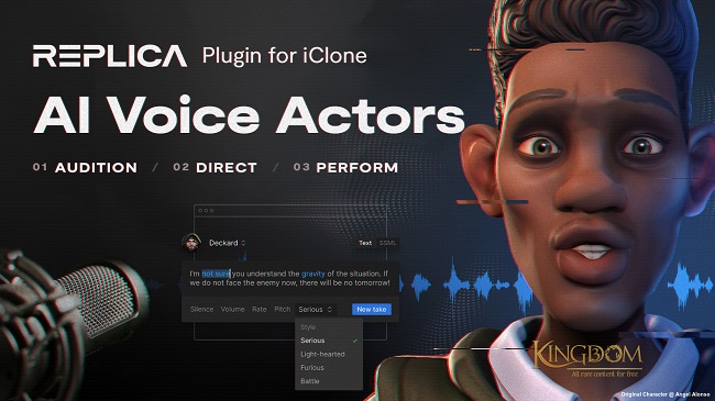 Replica Studios - AI Voice Actors