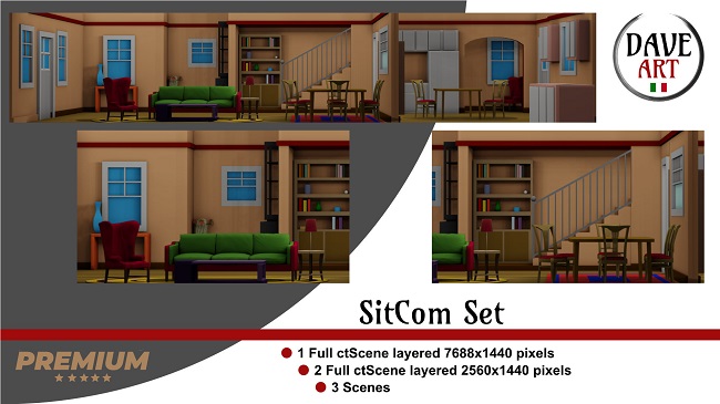 SitCom Set Pack