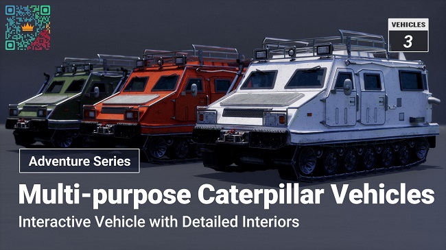 Adventure Series- Multi-purpose Caterpillar Vehicles