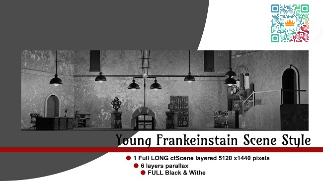 Young Frankestain Style Scene