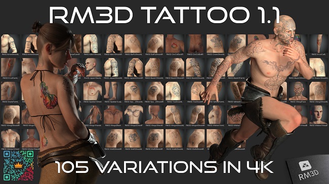 Tattoo 1.1 (105 variants)