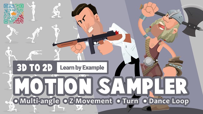 3D to 2D Motion Sampler