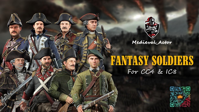 Fantasy Medieval Soldier Mega Pack