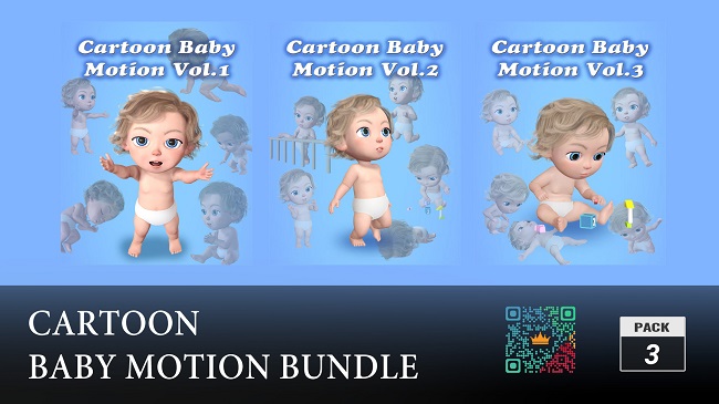 Cartoon Baby Motion Bundle