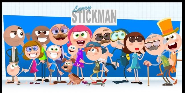 (MEGA BUNDLE) Stickman Characters Family