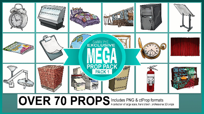 Mega Prop Pack 1-2-3 (Bundle) FREE!!
