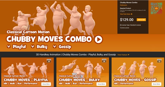 Chubby Moves Combo