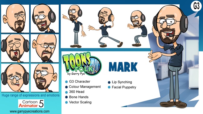 Toons Folk - Mark