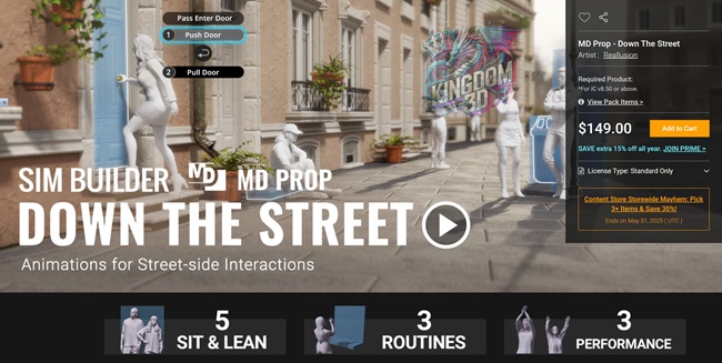 MD Prop - Down The Street