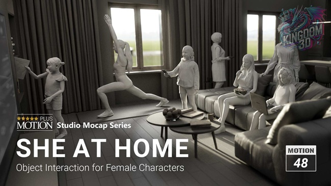 Studio Mocap Series- SHE AT HOME