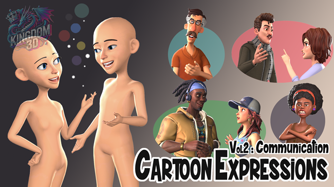 Cartoon Expressions_Communication VOL 2