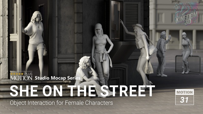 Studio Mocap Series - She On The Street