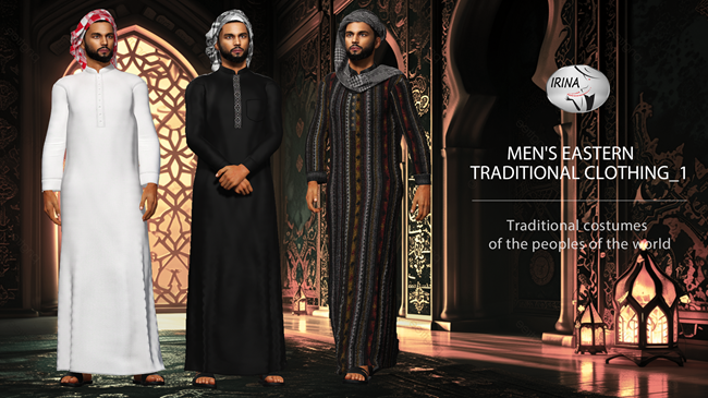 Men's Eastern Traditional Clothing_1