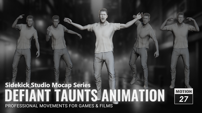 Defiant Taunts Animation