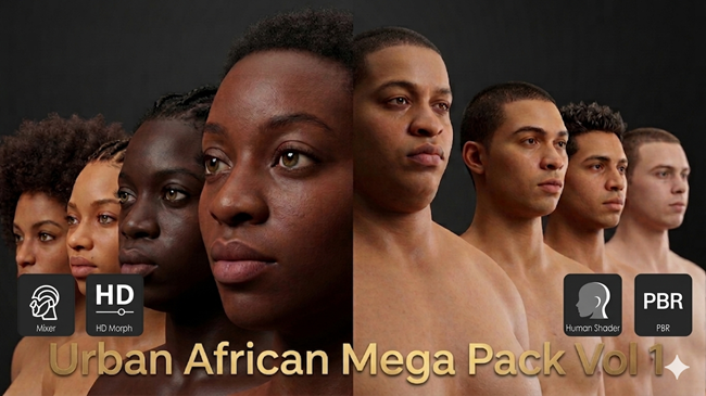 Urban African Mega Pack Vol 1