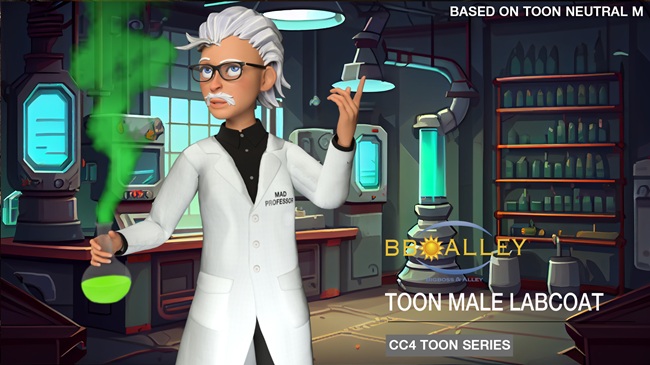 Toon Labcoat Male