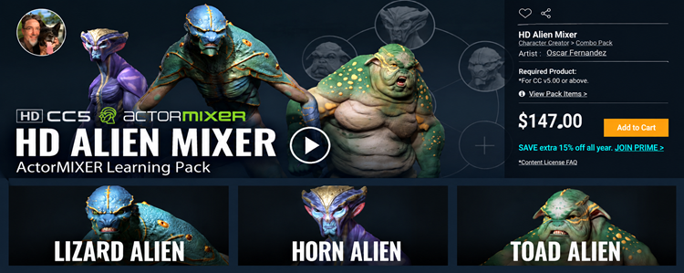 HD Alien Mixer