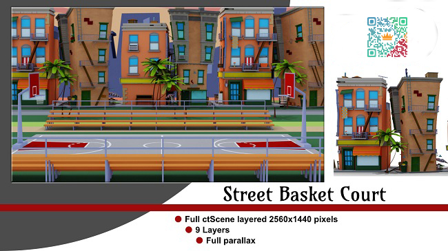 Street Basket Court + Extra Bonus