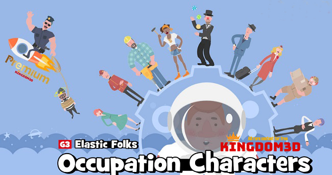G3 Elastic Folks - Occupation Characters