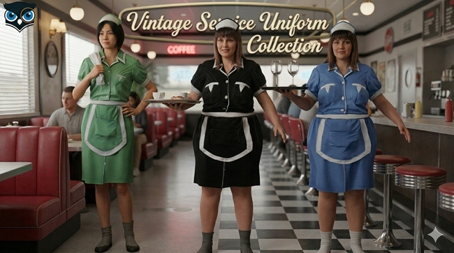 Vintage Service Uniform Collection